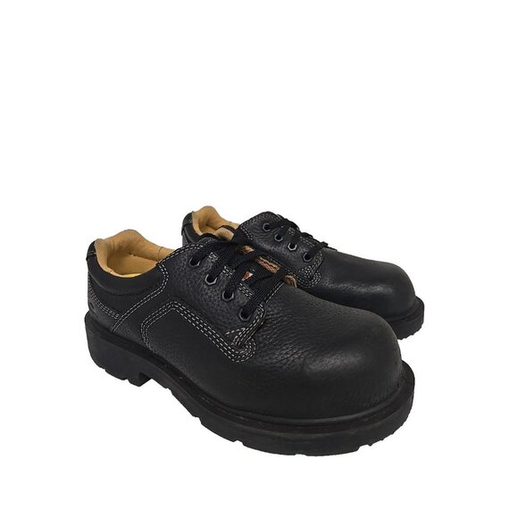 DAKOTA Men's Aluminum Toe Composite Plate Oxford Safety Shoes 1119QC Black 8.5W - Picture 1 of 8